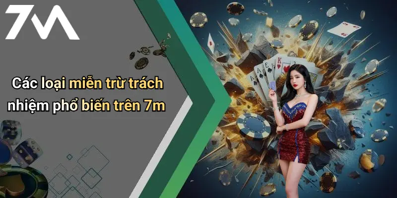 Các loại miễn trừ trách nhiệm phổ biến trên 7m