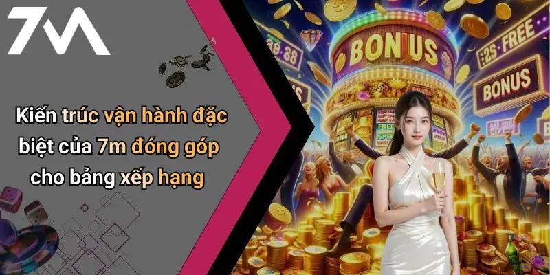 Kiến trúc vận hành đặc biệt của 7m đóng góp cho bảng xếp hạng