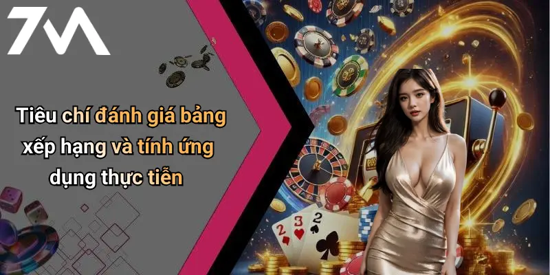 Tiêu chí đánh giá bảng xếp hạng và tính ứng dụng thực tiễn
