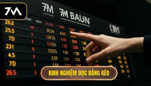 Kinh nghiệm đọc bảng kèo