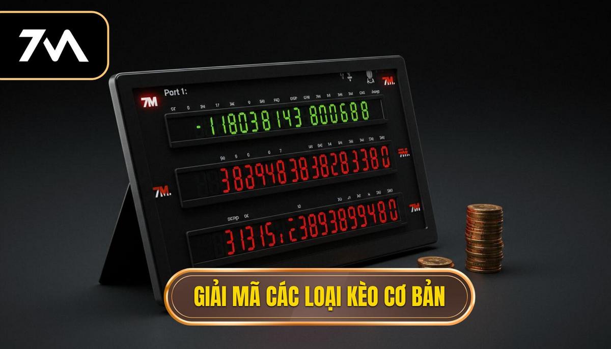 Phần 1_ Giải mã các loại kèo cơ bản trong bảng