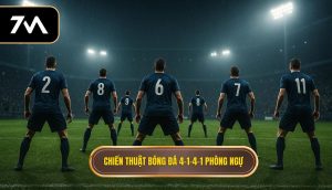 Chiến thuật bóng đá 4-1-4-1 phòng ngự