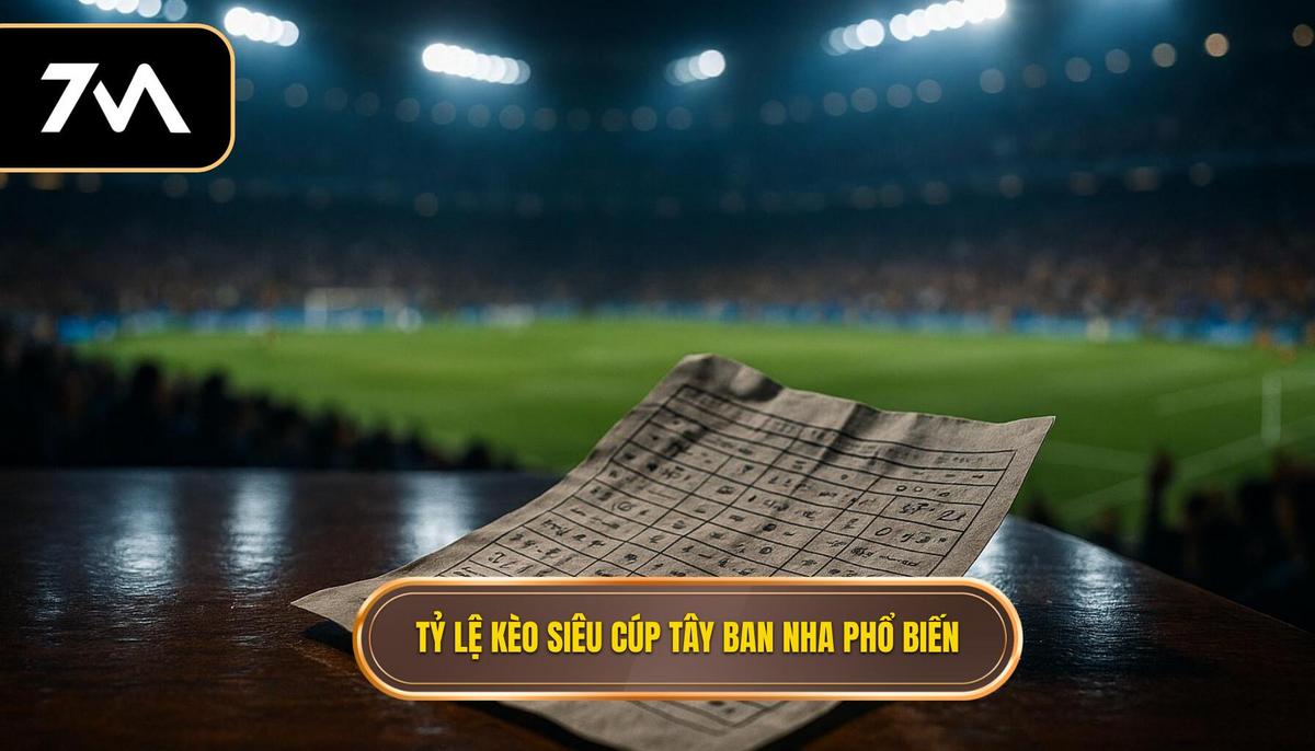 Các loại tỷ lệ kèo siêu cúp Tây Ban Nha phổ biến nhất