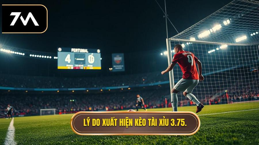 Lý do xuất hiện kèo tài xỉu 3.75.