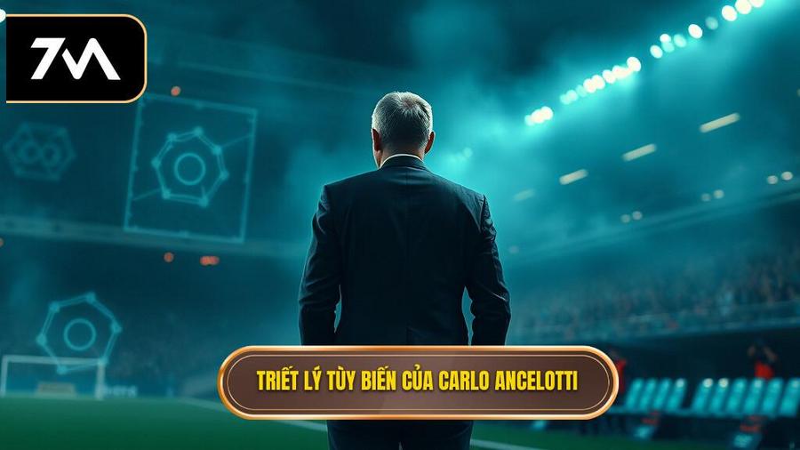 Triết lý cốt lõi trong chiến thuật Carlo Ancelotti: Sự tùy biến tuyệt đối