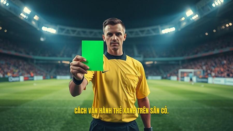 Quy tắc vận hành của thẻ xanh trên sân cỏ