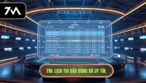 7M_ Lịch thi đấu bóng đá uy tín.