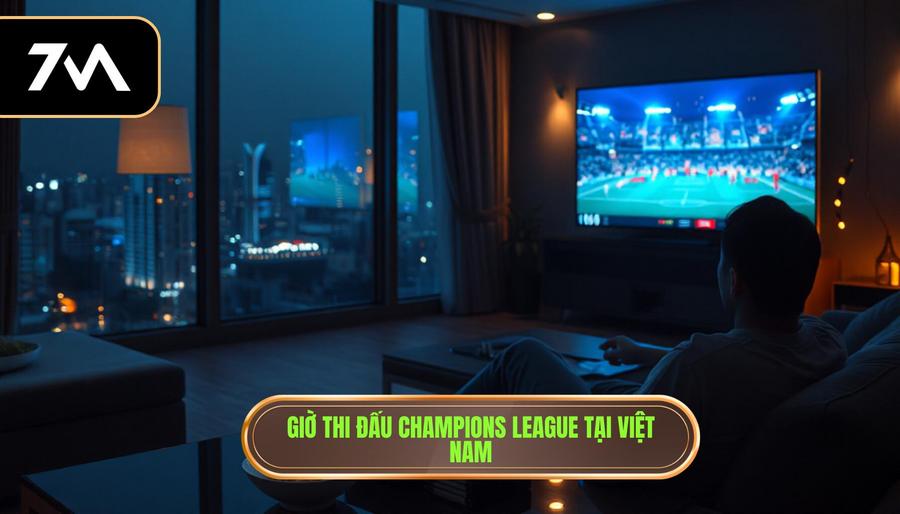 1. Giờ thi đấu Champions League tại Việt Nam