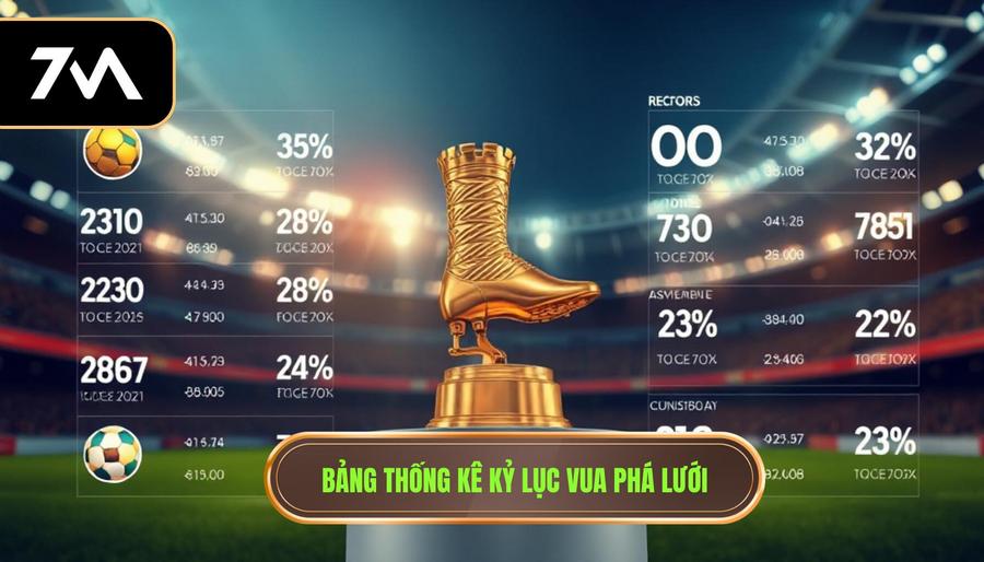 3. Bảng thống kê kỷ lục Vua phá lưới