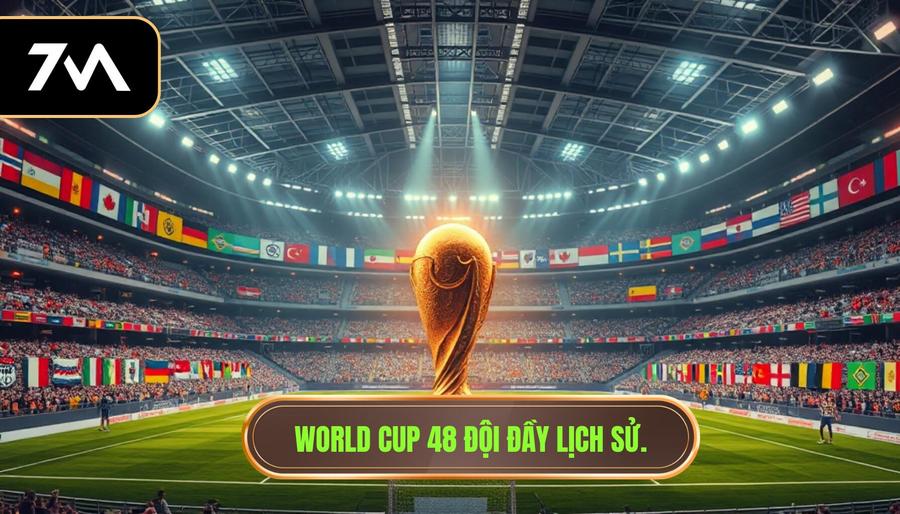 3. World Cup 48 đội đầy lịch sử.